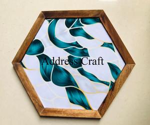 ถาดเสิร์ฟอาหารแบบ MDF ถาดเสิร์ฟอาหารพิมพ์ลายเคลือบดีไซน์ล่าสุด - Product Image 6