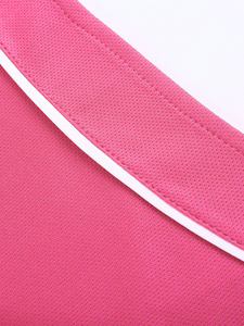 เสื้อเบสบอลคอวีระบายอากาศสำหรับผู้ชายเสื้อเชิ๊ตเบสบอลคอวีขนาดพลัสไซส์ออกแบบได้ตามต้องการ - Product Image 3