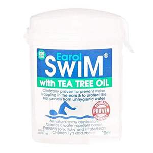 Set de Spray para Oídos Earol de 10 ml con Aceite de Oliva y Árbol de Té, Clip Nasal y Tapones para los Oídos - Product Image 1