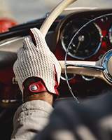 Gants en cuir de mouton véritable de haute qualité Heritage, compatibles avec les écrans tactiles, pour la plage, les voyages, le cyclisme quotidien, les occasions décontractées et les fêtes