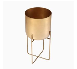 Antique Metal <b>Planters</b> for Indoor and <b>Outdoor</b> Garden Trending Design with Customized Shaped for Home Use - Product Image 5