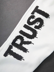 Custom Men's Blank Oversized Wide Leg <b>Stacked</b> Track Jogging Sweatpants High Quality 100% Cotton Men Baggy Flared Sweatpants - Product Image 5