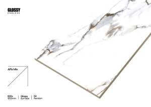 Azulejos de porcelana pulida esmaltada de primera calidad de 600x1200mm, decoración moderna para interiores de paredes y suelos para casas, centros comerciales y proyectos de lujo - Product Image 3