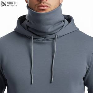 Sudaderas con capucha de gran tamaño pesadas de moda para mujer de algodón 100% de alta calidad con logotipo personalizado estilo informal para invierno y otoño - Product Image 5