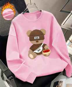 Sweat-shirt d'hiver pour homme, tissu polaire en mélange de polyester/coton de qualité supérieure, pour le confort et le style - Product Image 4