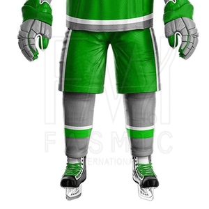 Meilleures ventes Uniforme de hockey sur glace d'équipe sportive respirant léger à séchage rapide avec short 100% polyester Logo de marque personnalisé - Product Image 5