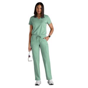 Nuevo Uniforme Médico para Enfermeras, Ropa de Trabajo para Hospital, Duradera, Cómoda, Ajuste Personalizado, Fabricante OEM de Marca Privada - Product Image 1