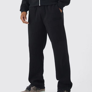 ชุดวอร์มผู้ชายเอวยางยืด ระบายอากาศดี ลายเรียบ สไตล์สตรีทแวร์ แฟชั่นสำหรับใส่กลางแจ้งในฤดูหนาว รับผลิตตามสั่งขายส่ง - Product Image 6