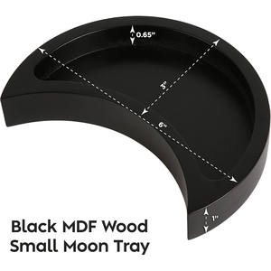 OEM personalizar Color laca Haft Luna bandeja laca bandeja de servicio soporte de cristal Mesa Ramadán decoración hecha a mano HNH Craft - Product Image 4