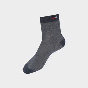 Bizmen Chaussettes décontractées en coton tissées mi-mollet pour hommes Logo de la manchette antibactérienne anti-dérapant écologique Bon prix ODM/OEM - Product Image 4