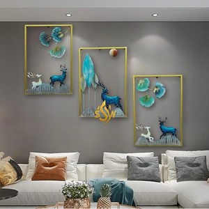 Décoration murale d'art forme personnalisée art mural suspendu en métal grande taille conception de fleurs meilleure qualité cadeaux d'anniversaire et d'anniversaire - Product Image 6