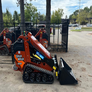 รถตักดินขนาดเล็ก Ditch Witch Kubota เครื่องยนต์ดีเซล PLC มอเตอร์ประสิทธิภาพสูง ปั๊มลูกปืน  ระบบเกียร์หน้า Hurricane Mini Crawler Loader - Product Image 1