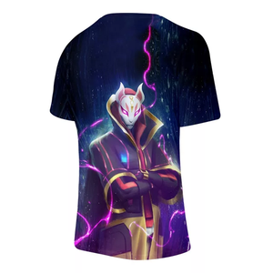 Venta caliente sublimación Animi estampado manga corta de talla grande verano suave OEM ODM impresión Digital en blanco transpirable Mujer camiseta - Product Image 3