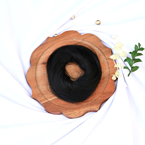 Extension de chignon en cheveux Remy indiens, facile à porter, aspect naturel, vente en gros en vrac au meilleur prix - Product Image 6