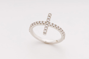 Pareja compromiso joyería diseñador de lujo fina plata esterlina diamante anillo para mujer Moda Para aniversario - Product Image 3