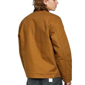 Chaqueta de bombardero de hombre de calidad superior informal al por mayor, chaqueta de bombardero elegante con cierre de cremallera ligera para invierno - Product Image 4