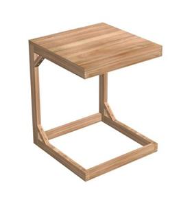 Mesa Auxiliar Cuadrada con Superficie de MDF, Desarmable - Product Image 1