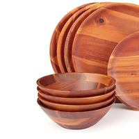 Outil de chasse industriel en bois pour l'extérieur, vente en gros OEM/ODM |   Plats de service surdimensionnés pour salade, couleur personnalisée |   Haute durabilité