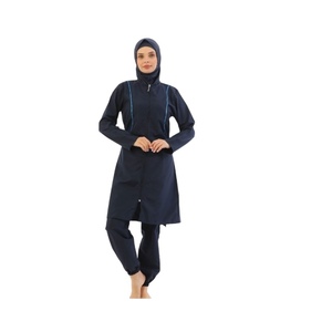 Traje de Baño Modesto de Manga Larga, Secado Rápido y Ecológico para Mujeres Musulmanas, Cobertura Completa, Estilo Deportivo Islámico, Hiyab, Burka - Product Image 5