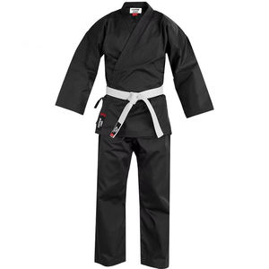 Personalizar Bjj Gi negro Jiu Jitsu Bjj Gi Kimono 450 Gsm algodón artes marciales Judo traje Kimono Judo Gi Judo por Tessuto induetries - Product Image 6