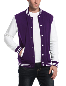 Chaqueta Deportiva Casual para Hombre, Cuello Alto, Logotipo Frontal, Lana, Secado Rápido, Transpirable, Estilo Clásico de Invierno, Atuendo Diario para la Calle - Product Image 4