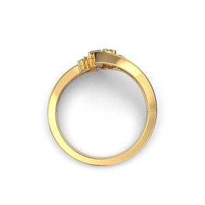 Bague de fiançailles en grappe de diamants pour femme EF VS Lab Bague en diamant créée Proposer une bande de fiançailles - Product Image 4