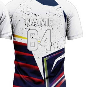 Maillot de cricket imprimé de haute qualité, écologique, léger, respirant, séchage rapide, uniforme d'équipe pour hommes, couleurs et tailles personnalisées, pas cher - Product Image 5