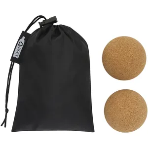 Trikona Sustainable Cork Yoga Ball Eco-Friendly Massage Sticks Balls <b>Rollers</b> - Product Image 3