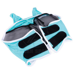 Maille durable de voile de mouche de cheval léger de haute qualité pour l'équitation et l'ajustement sécurisé avec des bords élastiques - Product Image 4