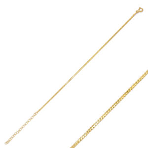 <b>Thin</b> Serpentine Chain 1.6 mm <b>Bracelet</b> Elegant Turkish Handmade Wholesale 925 Sterling <b>Silver</b> Jewelry - Product Image 1