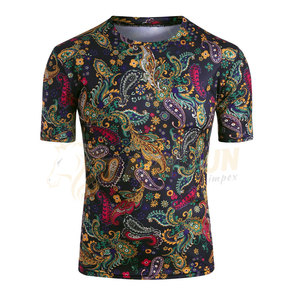 Meilleure qualité hommes grande taille t-shirts respirant séchage rapide vente chaude à manches courtes motif solide sublimation imprime - Product Image 3