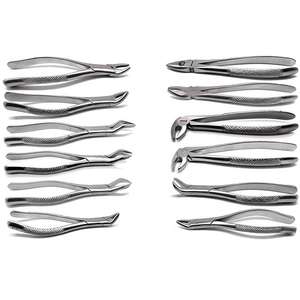 Fórceps de extracción dental Equipo dental de acero inoxidable Fórceps dentales de extracción dental personalizados - Product Image 4