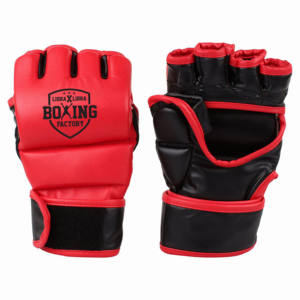 Gants d'arts martiaux MMA Meilleure vente 12oz 16 oz Gants de boxe en cuir Entraînement professionnel Gants de combat MMA - Product Image 1