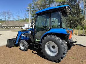 Tracteur agricole compact LS XJ25HST en vente, nouveau, transmission hydrostatique, moteur 45 CV, roulement, caractéristiques numériques, chargeur frontal, hiver - Product Image 2