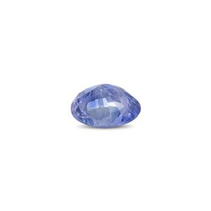 Saphir bleu - 3,26 carats, pierre précieuse naturelle facettée, taille ovale calibrée, hauteur 8 mm, matériau opale bleu royal et aigue-marine - Product Image 1