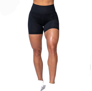 Shorts Deportivos para Mujer, Shorts de Compresión para Correr, Gimnasio, Fitness, Color Ciruela, Buena Calidad - Product Image 3