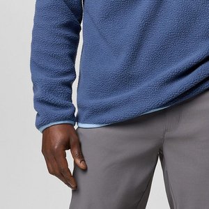 เสื้อสเวตเชิ้ตผู้ชายแบบคอตั้ง ดีไซน์บล็อกสี วัสดุคุณภาพสูง ระบายอากาศได้ดี  รับสกรีนโลโก้ - Product Image 3