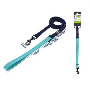 Collier et harnais pour animaux de compagnie de qualité supérieure, bicolore, CIAN, en un seul produit - Product Image 2
