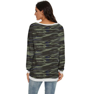 2024 sudaderas de alta calidad con logotipo personalizado de algodón polar de peso pesado pulóver sudadera suéter de salón para mujer - Product Image 3