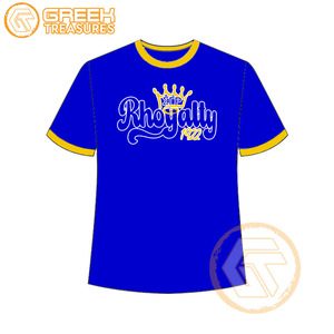 Venta al por mayor Sigma Gamma Rho mujeres camiseta hermandad ropa algodón Jersey alta calidad transpirable camiseta mujeres ropa griega - Product Image 3