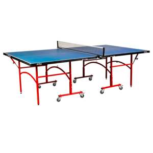 Mesa de Tenis de Mesa Profesional de Tamaño Completo Stag Iconic Elite Series, Material MDF, Certificada por la ITTF, Plegable para Uso en Interiores y Exteriores - Product Image 1