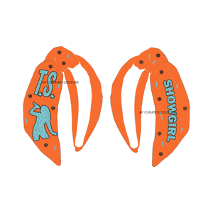 Diadema con cuentas de alta calidad, álbum de escenario brillante inspirado en nudo superior, accesorio para el cabello para conciertos de canciones, eventos, corista, Cosplay - Product Image 5