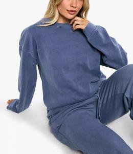 Sudadera Personalizada 2026 con Cuello Redondo para Mujer, Corte Holgado, Unisex, para Correr al Aire Libre, Estilo Urbano, Antibolitas, ODM, Informal - Product Image 2