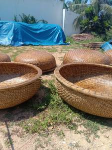 Bote redondo de bambú/coráculo de bambú para remo, bote de bambú para pesca de viaje con paletas de proveedor de Vietnam - Product Image 5