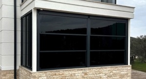 Fenêtre de balcon coulissante verticale à double vitrage en aluminium, fenêtre intelligente électrique à commande à distance automatique, fenêtre guillotine haut et bas - Product Image 2