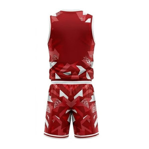 Kit de basketball de haute qualité, prêt pour le jeu, ensemble sportif en matériau absorbant la transpiration pour les matchs et l'entraînement quotidien, confort optimal - Product Image 3