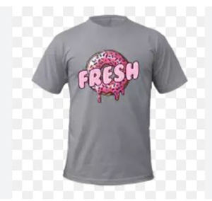 T-shirt imprimé par sublimation recyclée Marque Young and Wild FRESH toute la journée, tous les jours - Product Image 1