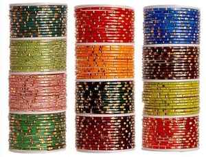 100% Handmade High Quality Fashion Bangles Chudiyan Set for Women Custom Sizes and Colors Latest Designs - Product Image 6