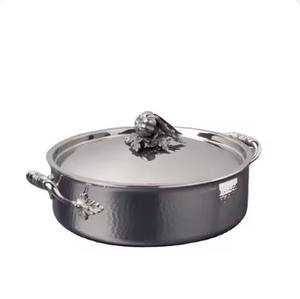 Casserole de luxe en acier inoxydable Casserole attrayante très demandée Argenterie polie Pots décoratifs - Product Image 1