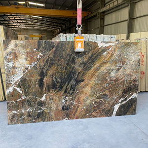 Lara Oro Modern Design Polished Calcite Marble <b>Slab</b> for Hotel Applications - Product Image 1